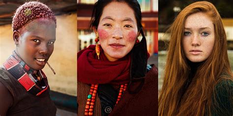 female beauty around the world.